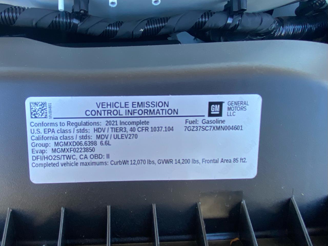 GMC Savana Commercial Cutaway 3500 Van 159" 2021