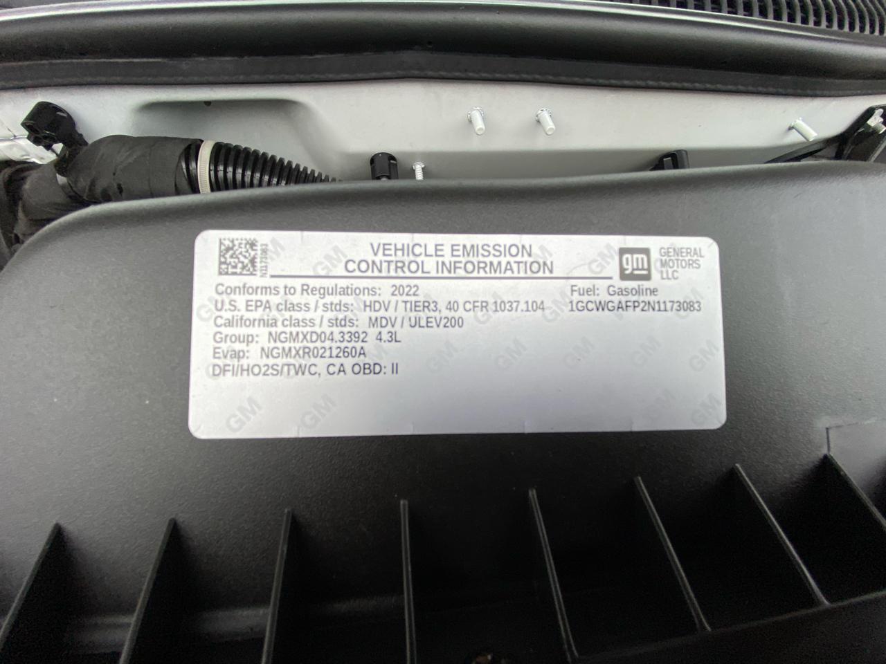 Chevrolet Express Cargo Van  2022