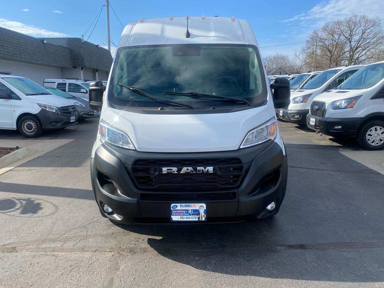 RAM ProMaster Cargo Van Tradesman 1500 High Roof 136" WB w/Pass Seat 2024