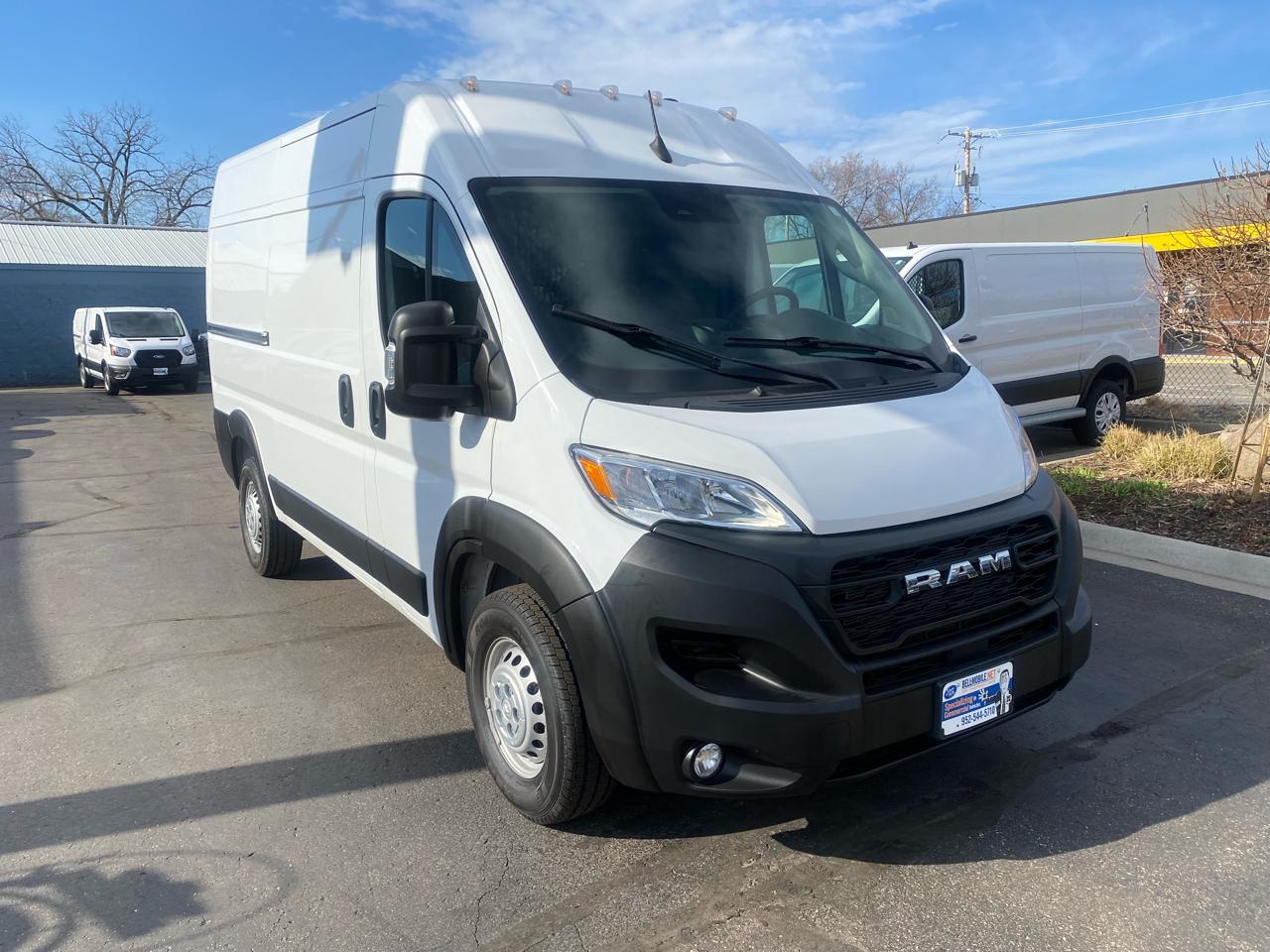 RAM ProMaster Cargo Van Tradesman 1500 High Roof 136" WB w/Pass Seat 2024
