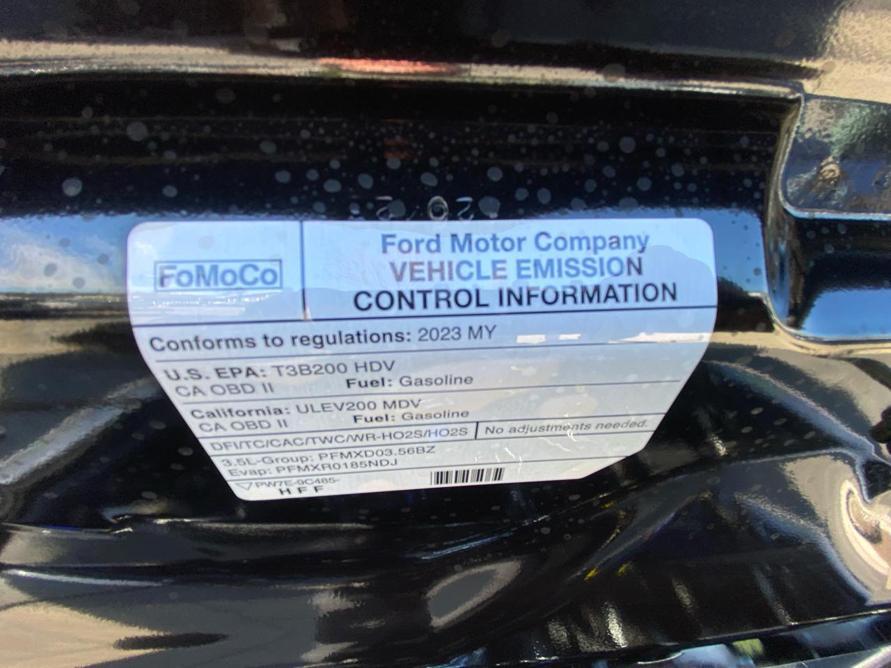 Ford Transit Cargo Van T-250 148" EL Hi Rf 9070 GVWR RWD 2023