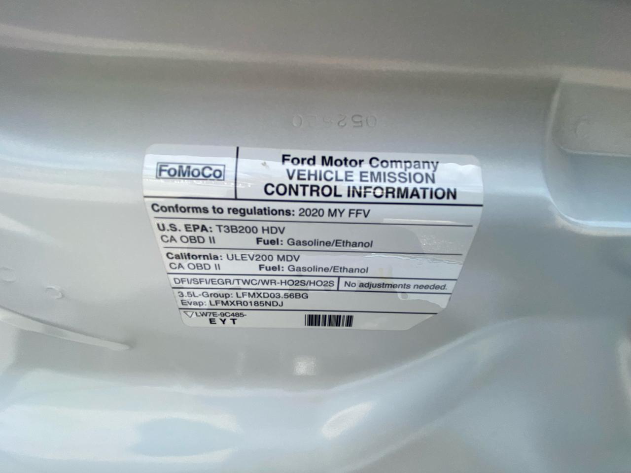 Ford Transit Cargo Van T-150 148" Low Rf 8670 GVWR AWD 2020