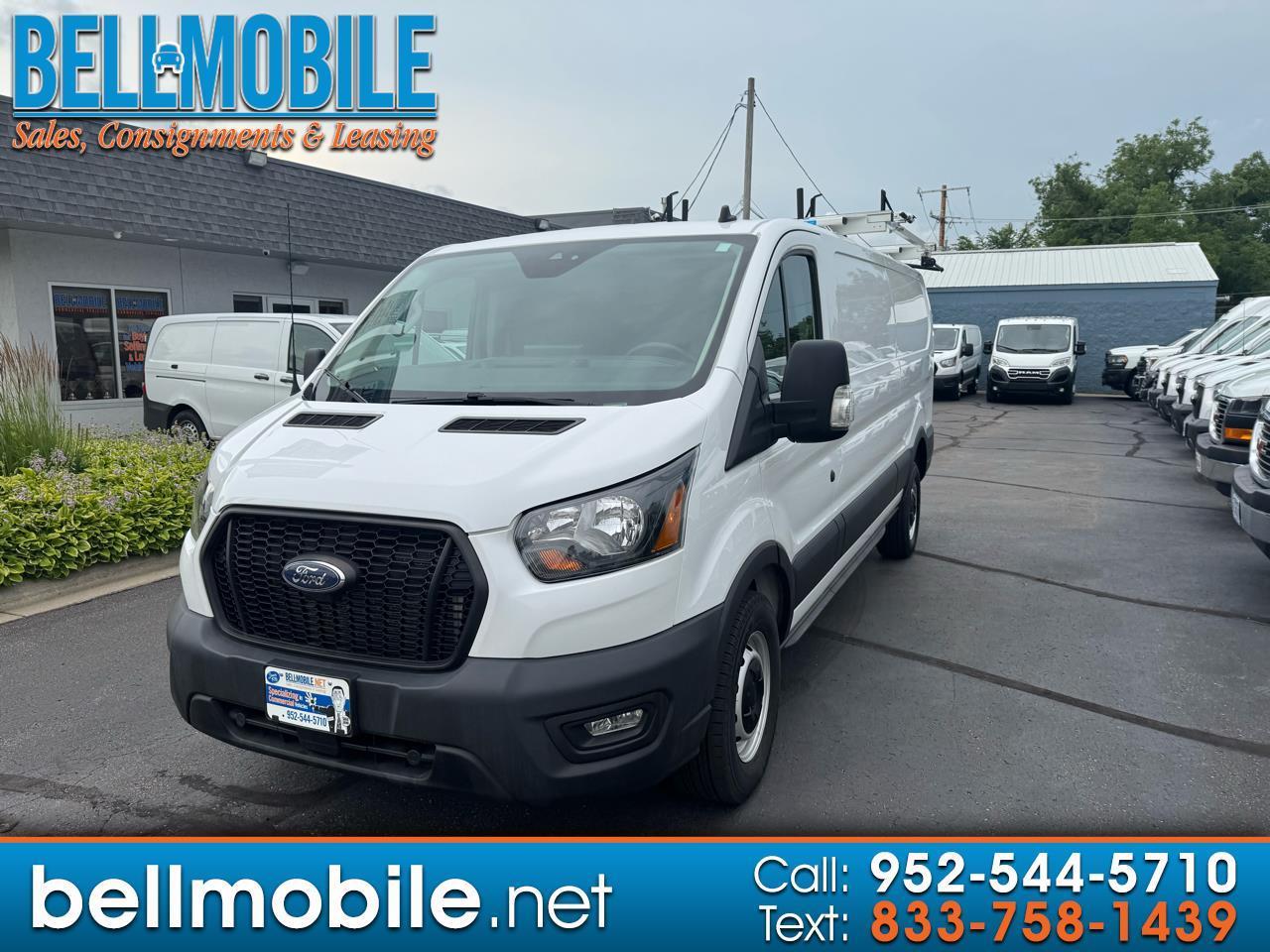 2023 Ford Transit Cargo Van T-150 148" Low Rf 8600 GVWR Sliding RH Dr