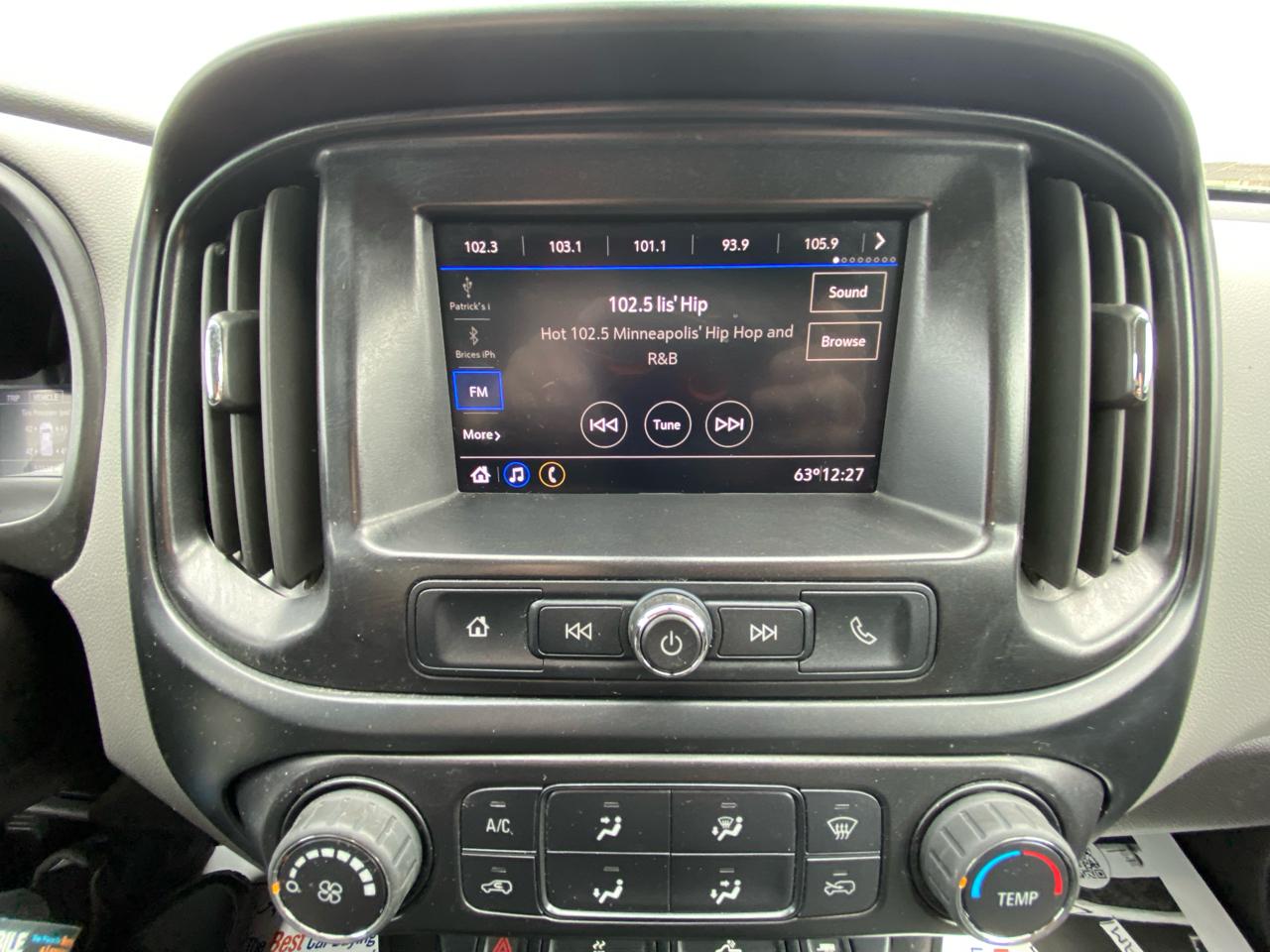 Chevrolet Colorado 4WD Ext Cab 128" Work Truck 2022