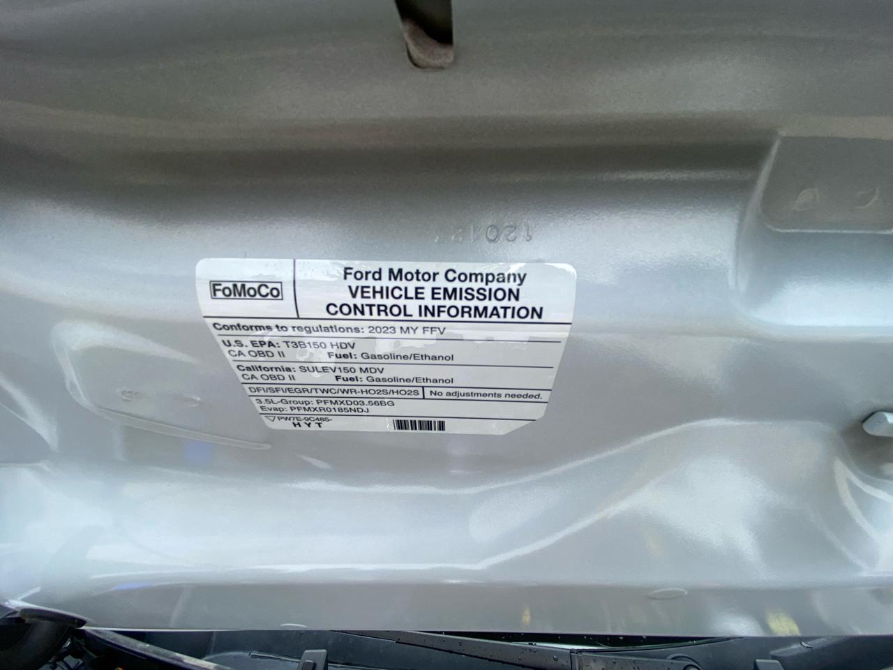 Ford Transit Cargo Van T-250 130" Low Rf 9070 GVWR RWD 2023