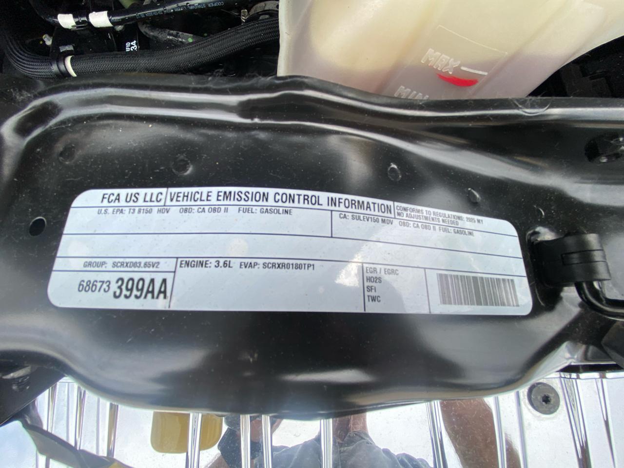 RAM ProMaster Cargo Van Tradesman 2500 Low Roof 136" WB w/Pass Seat 2025