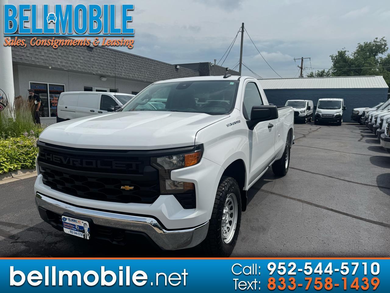 2023 Chevrolet Silverado 1500 4WD Reg Cab 140" Work Truck