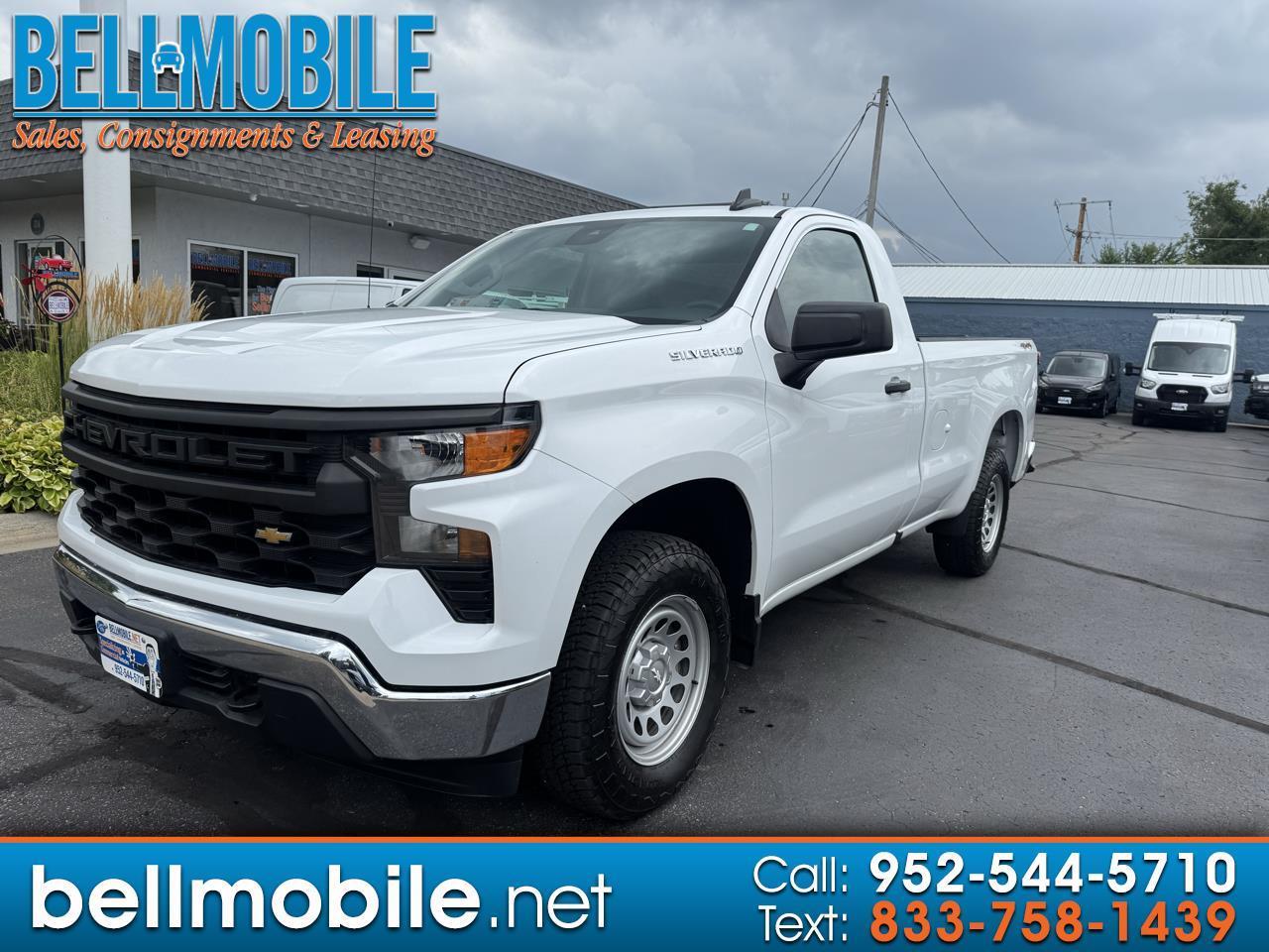 Chevrolet Silverado 1500 4WD Reg Cab 140" Work Truck 2023