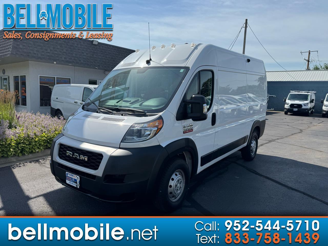 RAM ProMaster Cargo Van 1500 High Roof 136" WB 2020