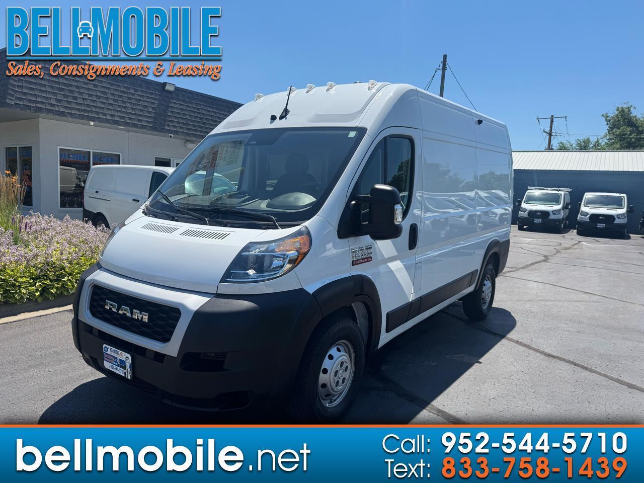 RAM ProMaster Cargo Van 1500 High Roof 136" WB 2022