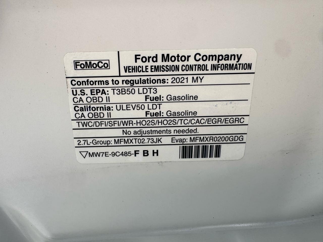 Ford F-150  2021