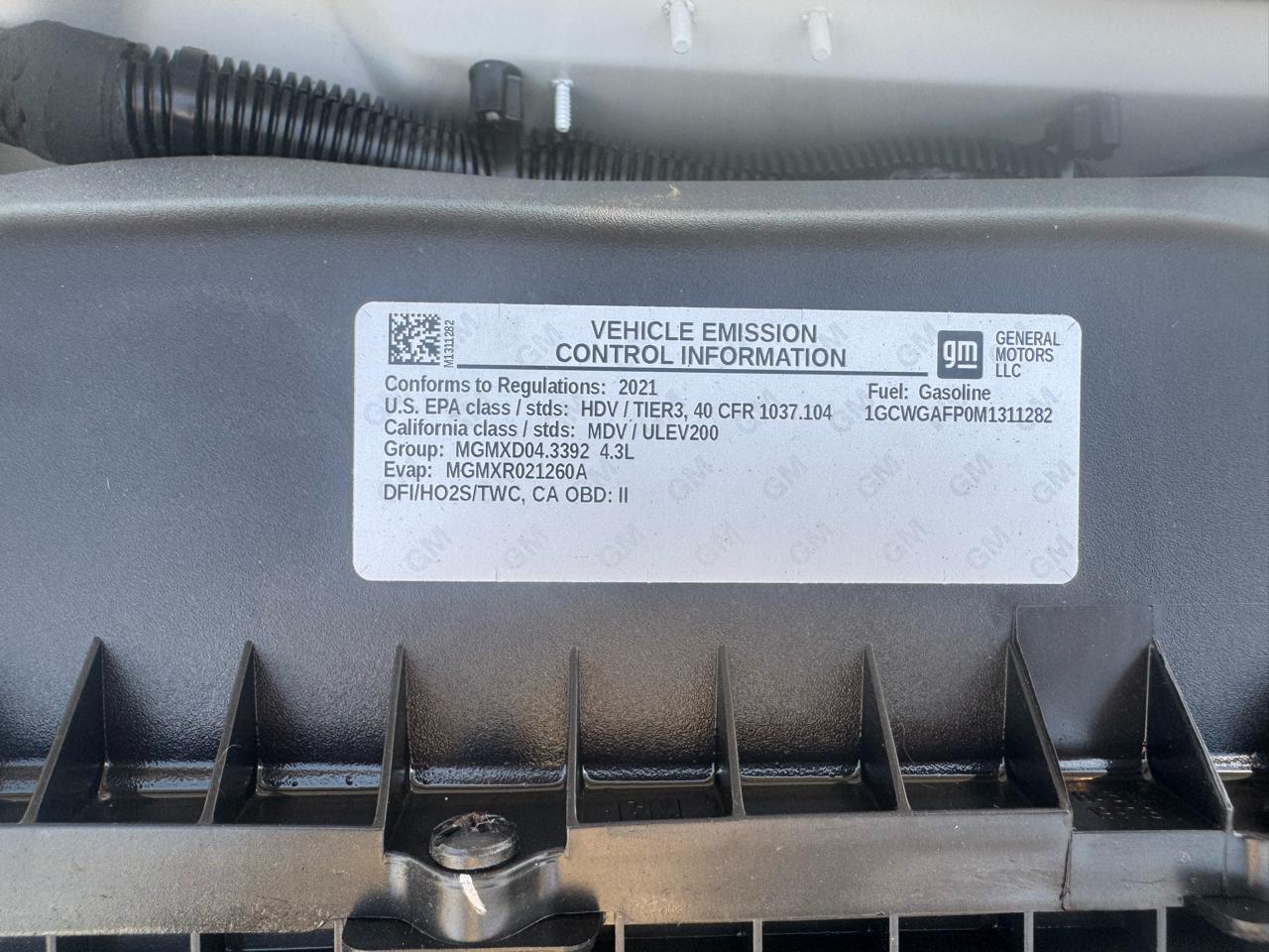 Chevrolet Express Cargo Van RWD 2500 135" 2021