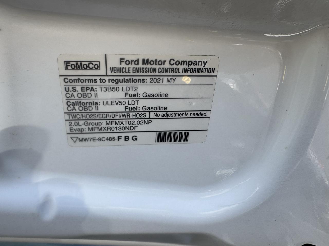 Ford Transit Connect Van XLT LWB w/Rear Symmetrical Doors 2021