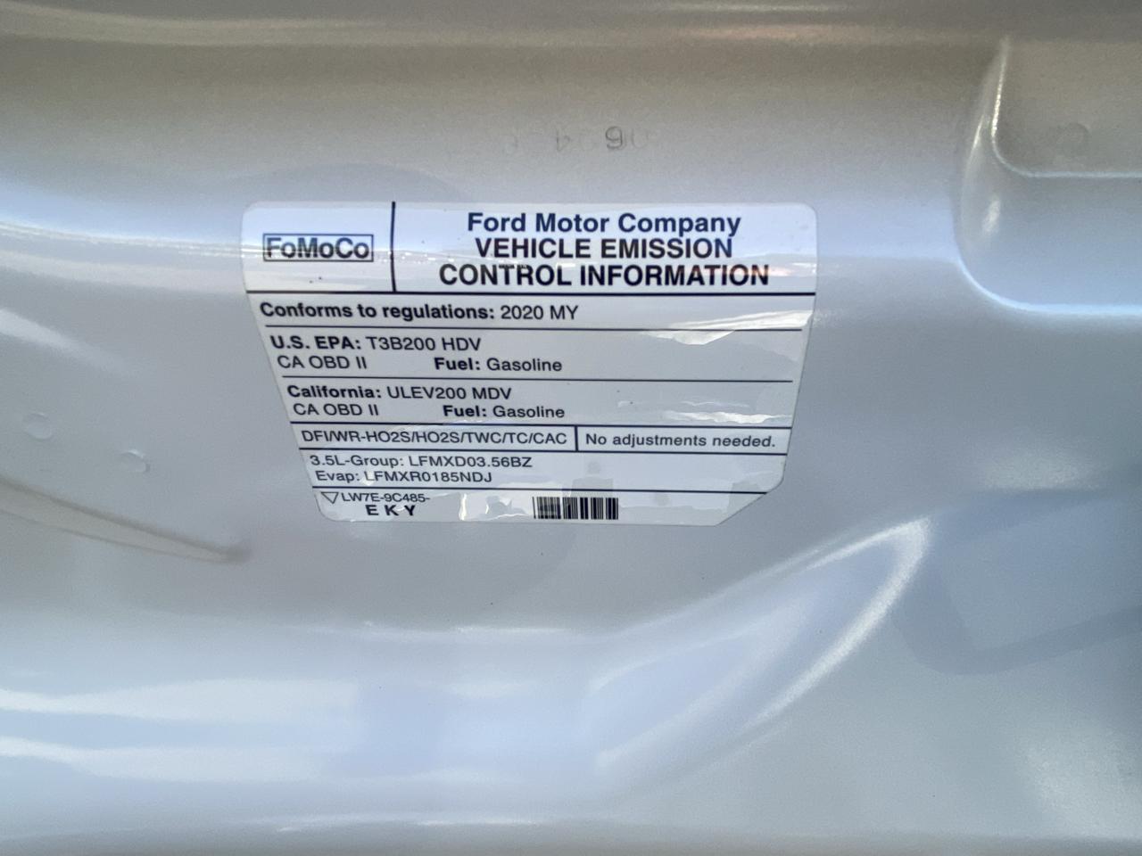 Ford Transit Cargo Van T-350 130" Med Rf 9500 GVWR AWD 2020