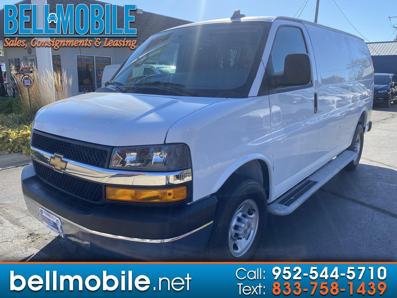 White 2025 Chevrolet Express Cargo Van Rear-Wheel Drive Automatic