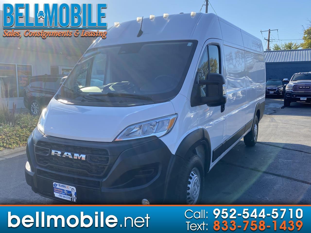2025 RAM ProMaster Cargo Van Tradesman 3500 High Roof 159" WB EXT w/Pass Seat