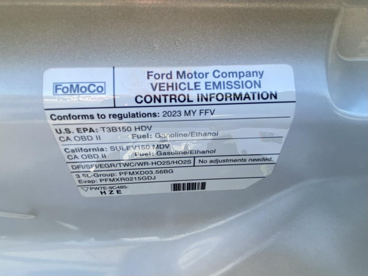 Ford Transit Cargo Van T-250 130" Med Rf 9070 GVWR AWD 2023