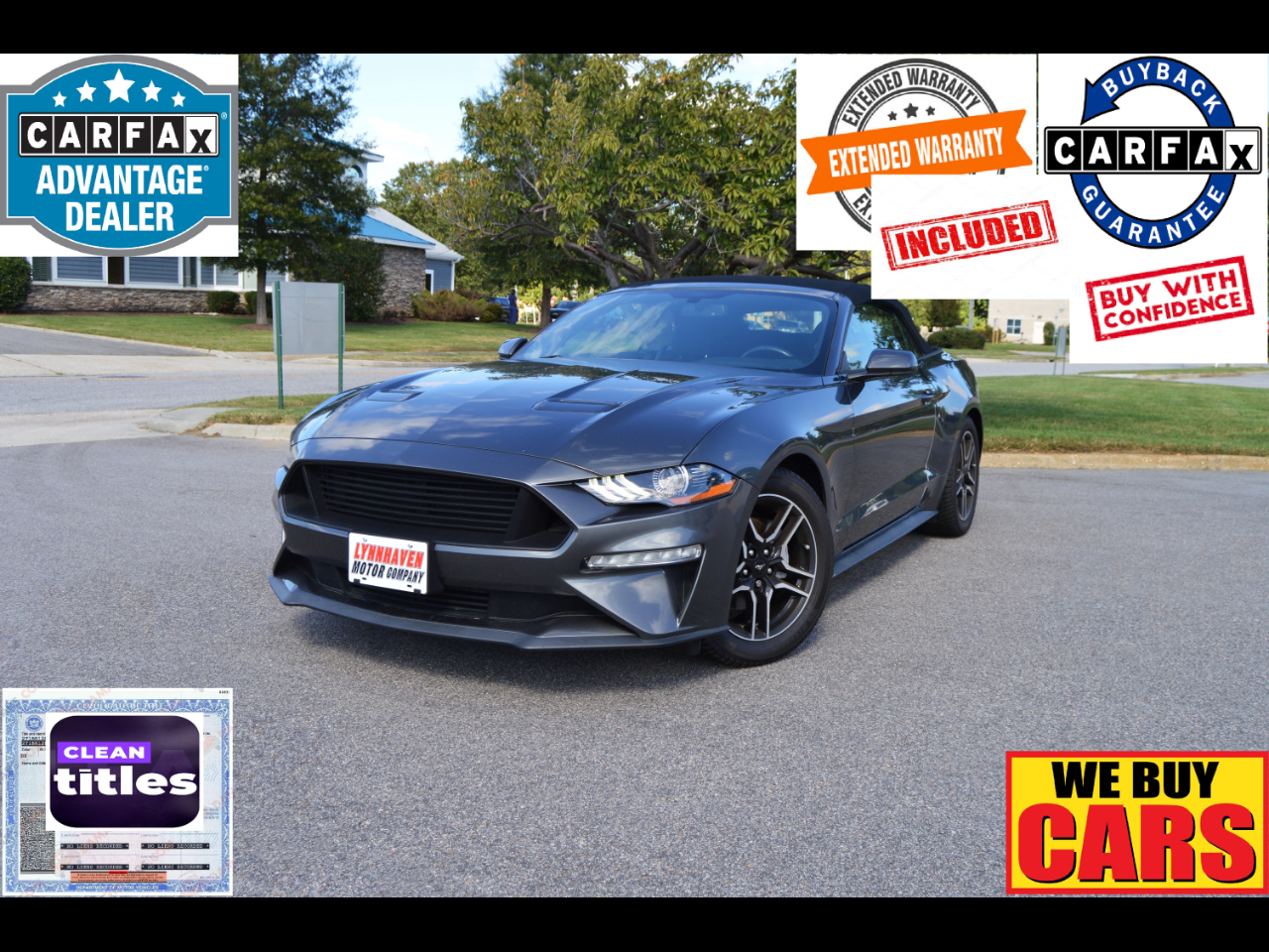 2018 Ford Mustang EcoBoost Premium Convertible
