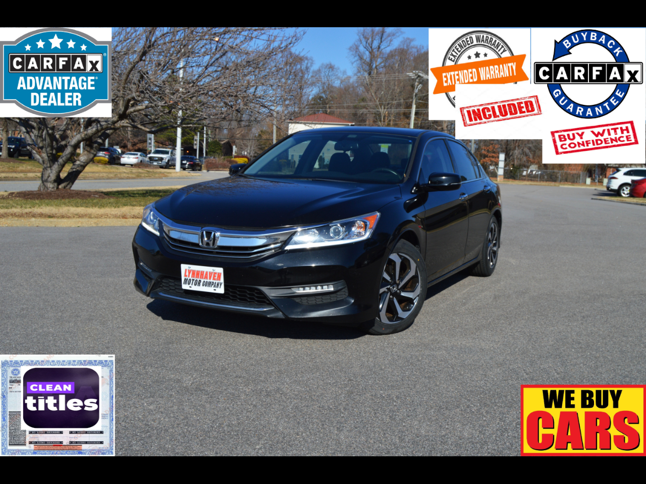 2016 Honda Accord EX-L Sedan V6