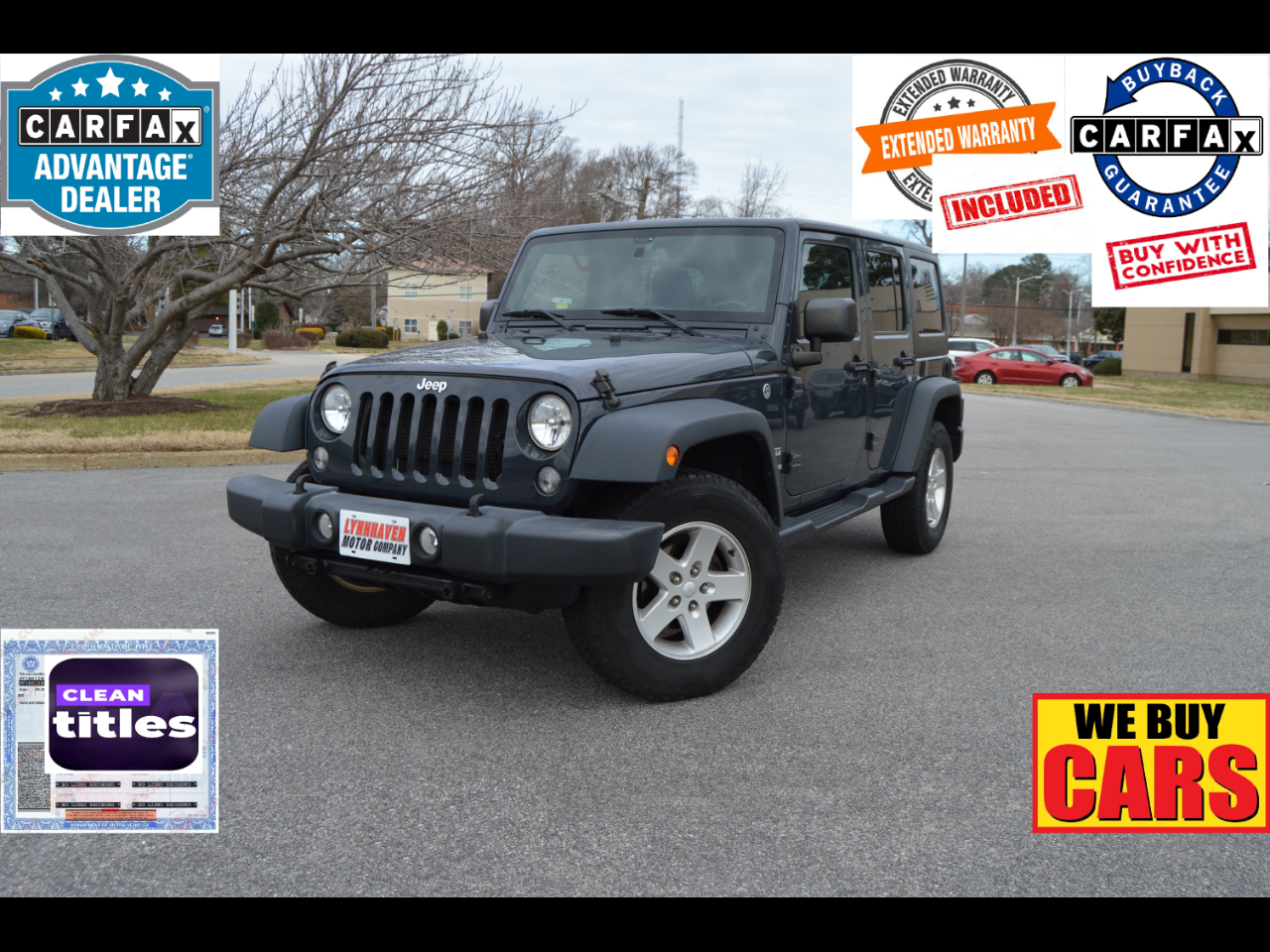 2017 Jeep Wrangler Unlimited Sport 4WD