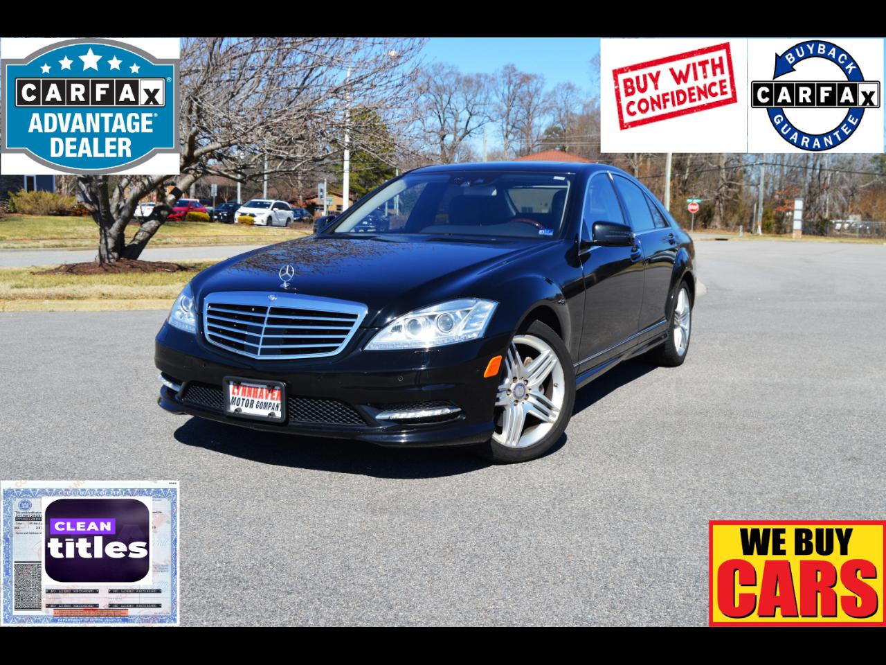 2013 Mercedes-Benz S-Class S550 4-MATIC
