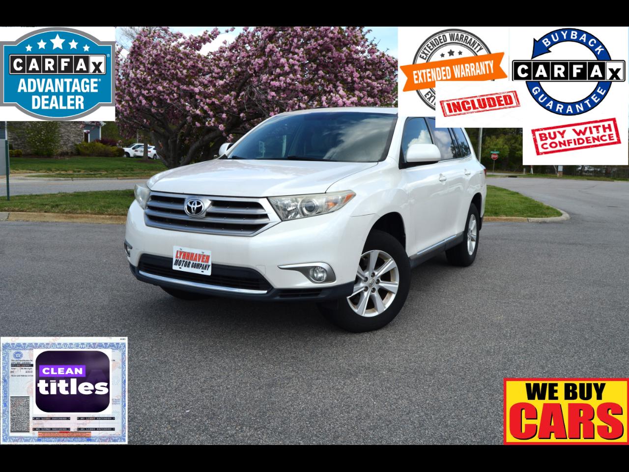 2011 Toyota Highlander SE w/ Leather / Sunroof