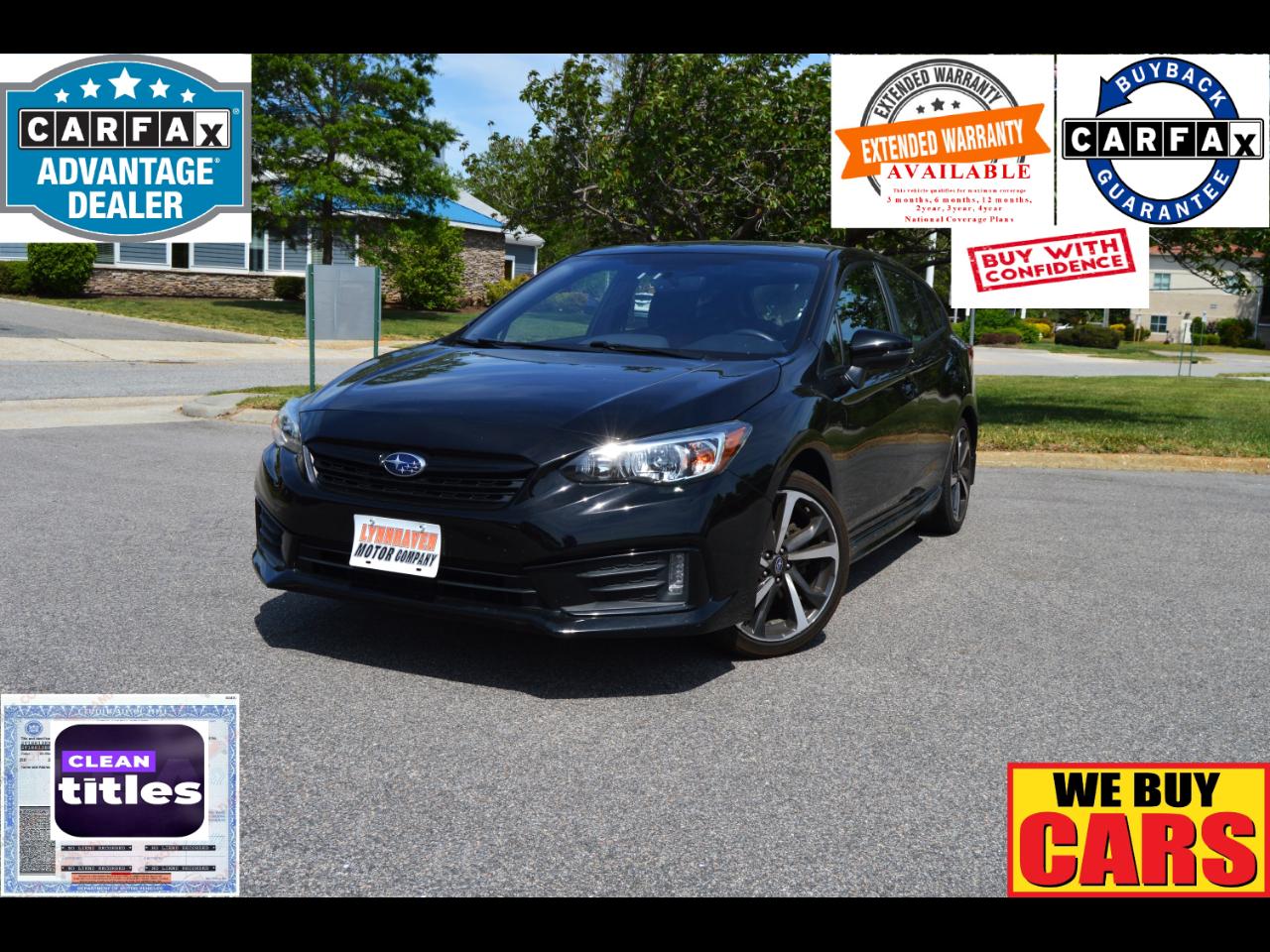 2020 Subaru Impreza 2.0i Sport CVT 5-Door