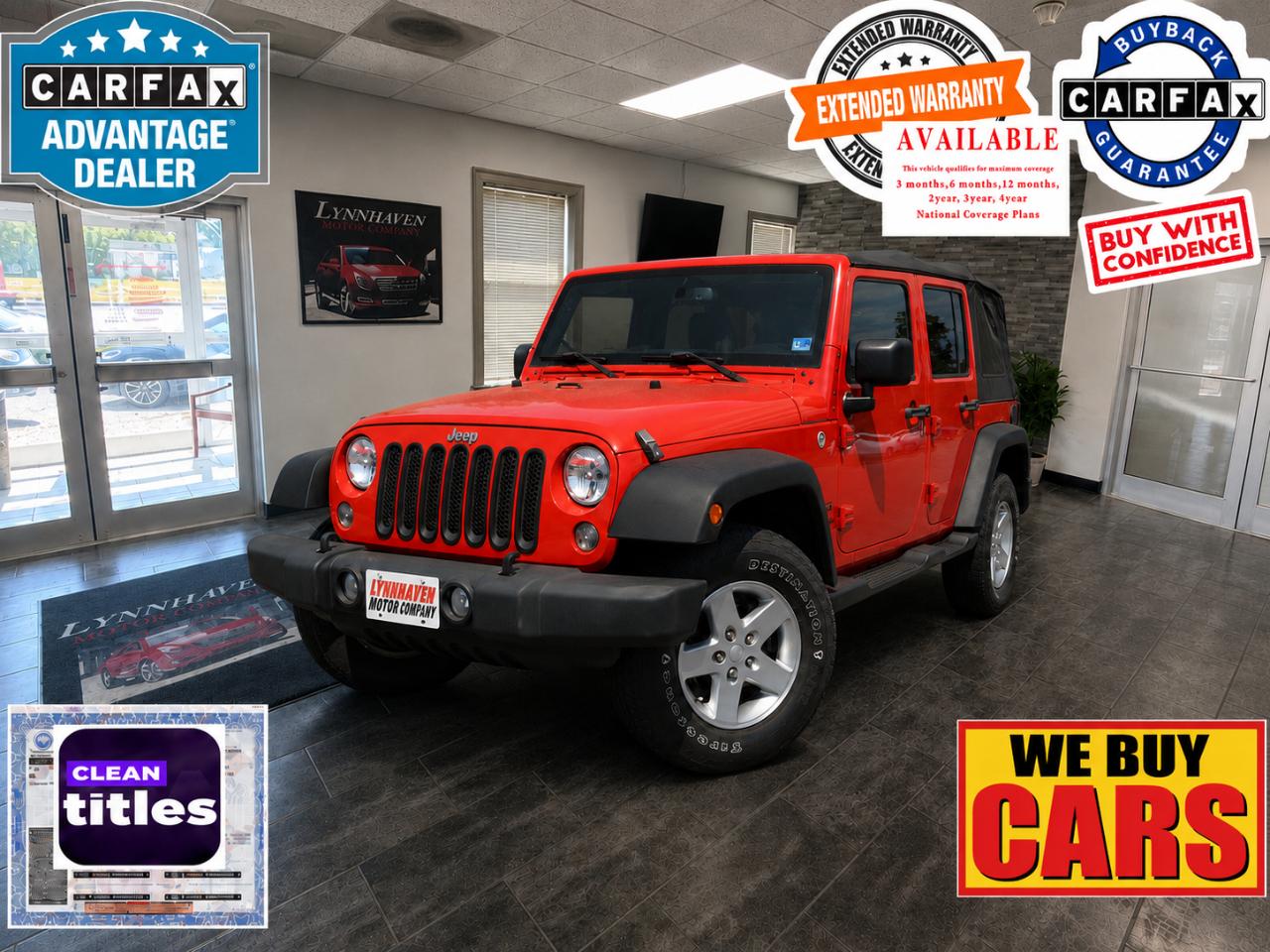 2015 Jeep Wrangler Unlimited Sport 4WD