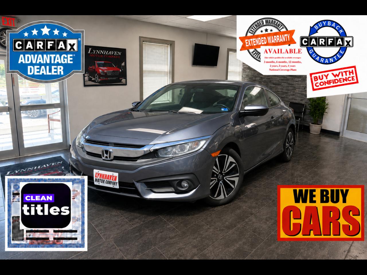 2018 Honda Civic EX-T Coupe