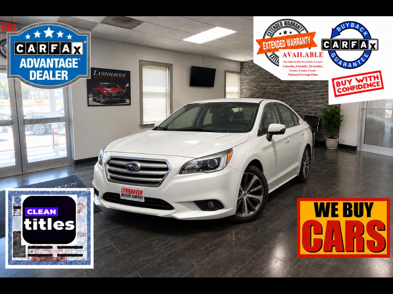 2016 Subaru Legacy 2.5i Limited