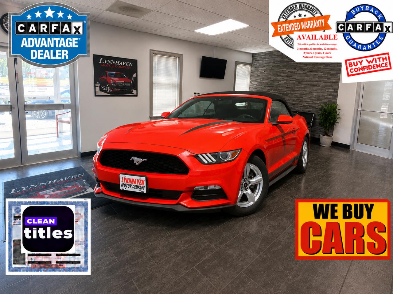 2015 Ford Mustang V6 Convertible