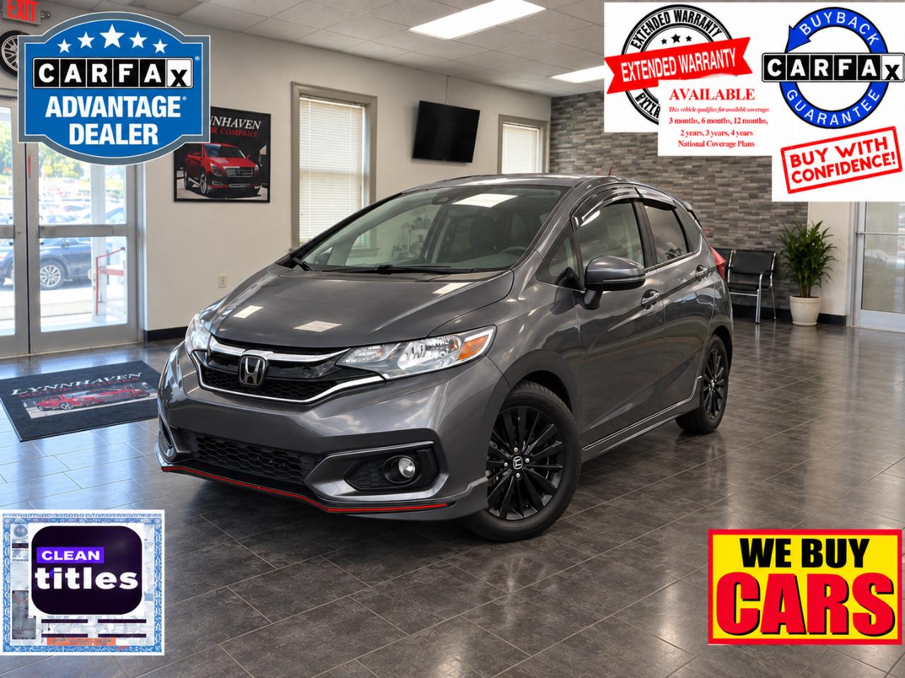 Honda Fit Sport w/Honda Sensing CVT 2018