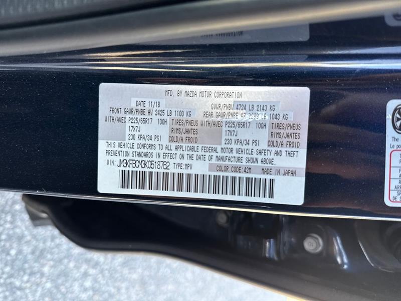 Mazda CX-5 Touring AWD 2019 Mazda CX-5 Touring AWD 2019