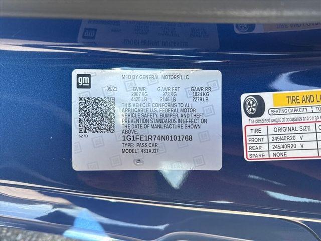 Chevrolet Camaro 1SS Coupe 6M 2022