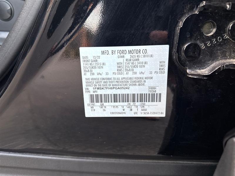 Ford Explorer Limited 2023