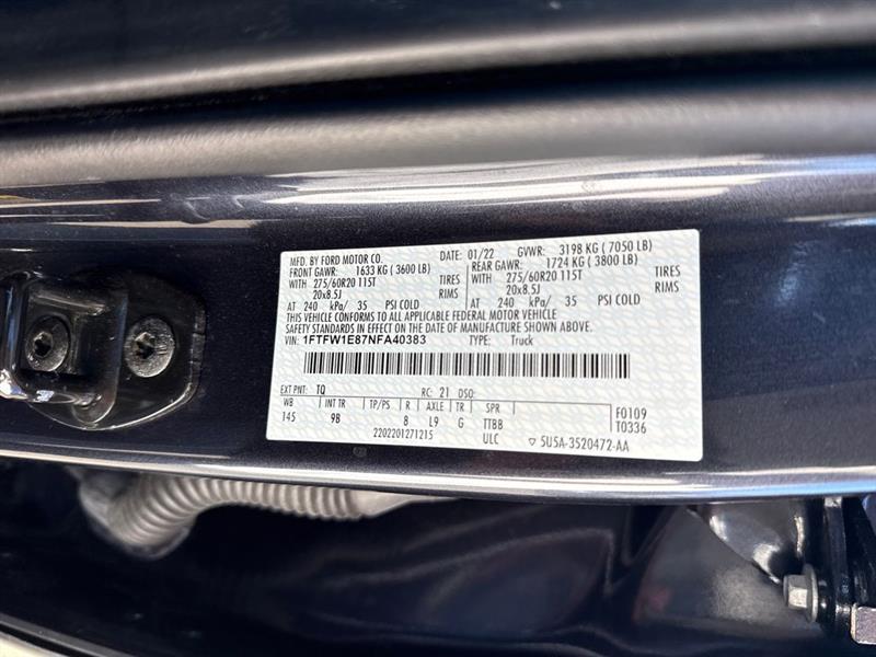 Ford F-150 Platinum SuperCrew 5.5-ft. Bed 4WD 2022