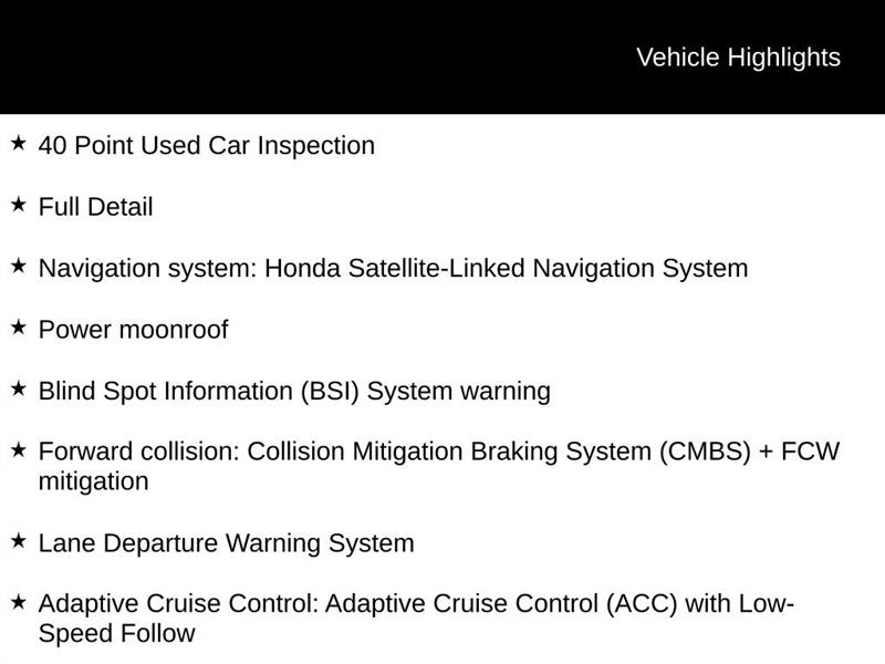 Honda Accord Hybrid Touring 2022