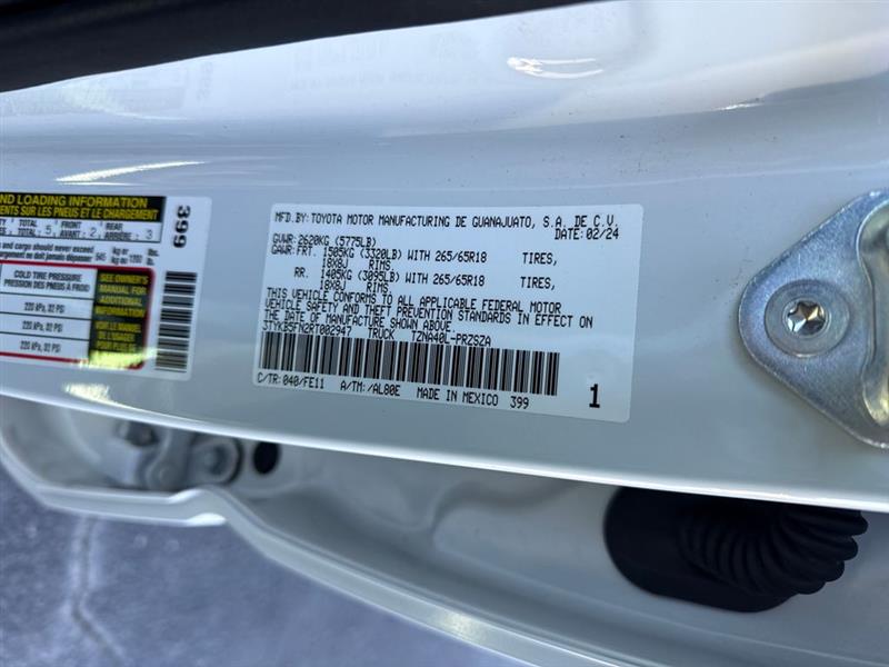 Toyota Tacoma TRD Sport Double Cab 2WD 2024