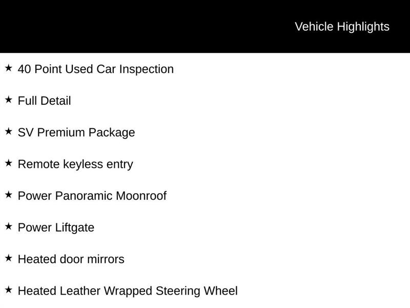 Nissan Rogue SV AWD 2022