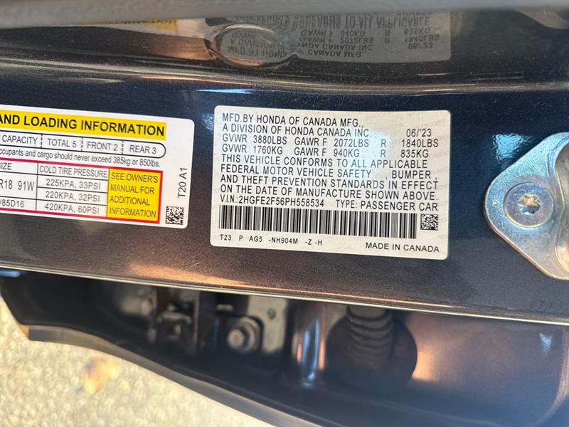 Honda Civic Sport 2023