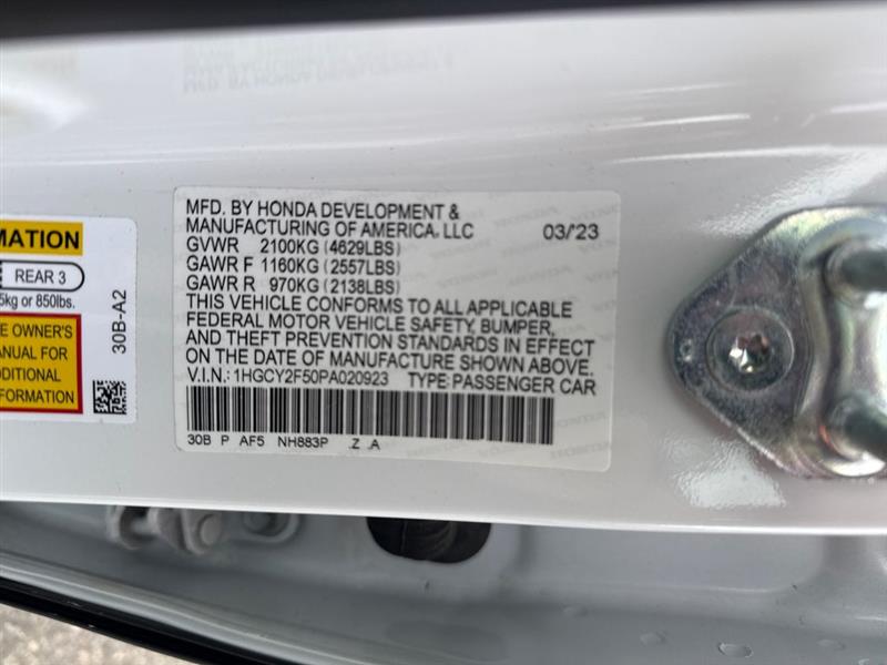 Honda Accord Sport Hybrid 2023