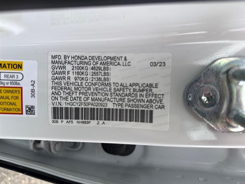 Honda Accord Sport Hybrid 2023