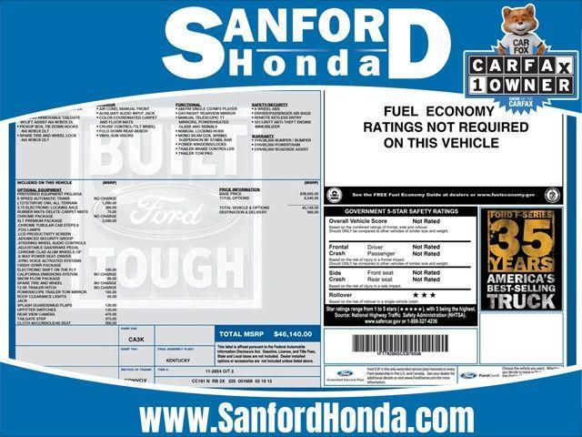 2012 Ford F-250 SD XLT SuperCab 4WD