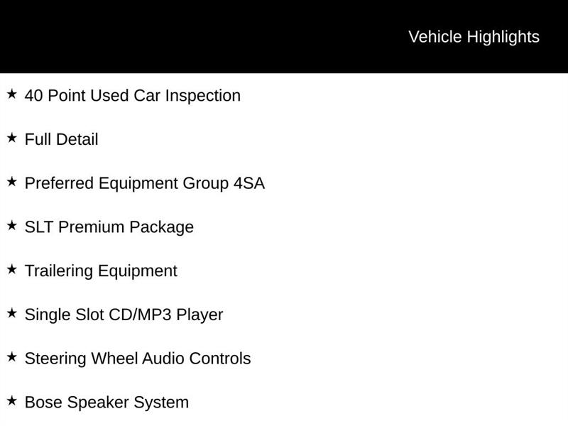 GMC Sierra 1500 SLT Crew Cab Long Box 4WD 2018