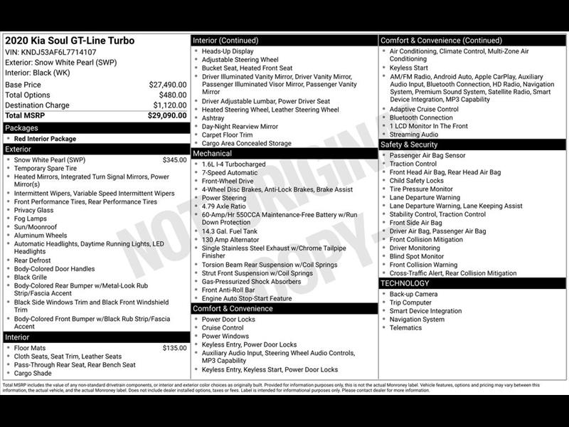 Kia Soul GT-Line Turbo 2020