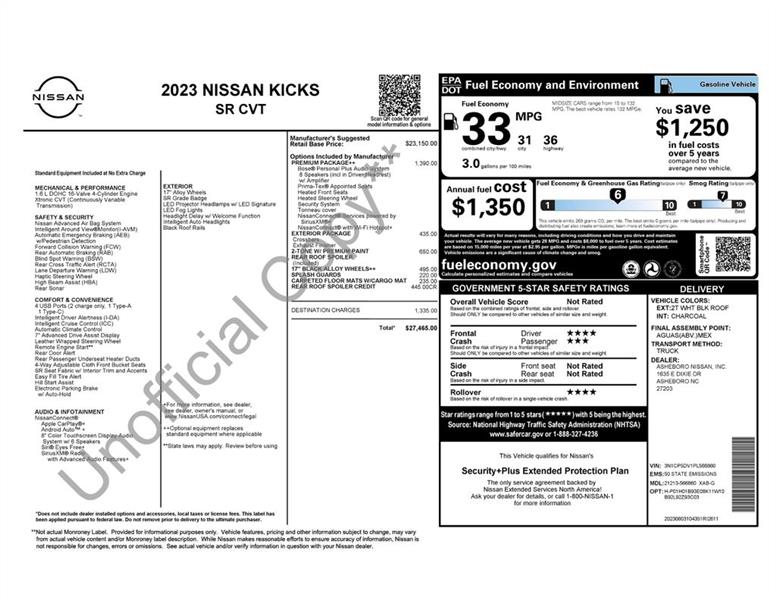 Nissan Kicks SR 2023