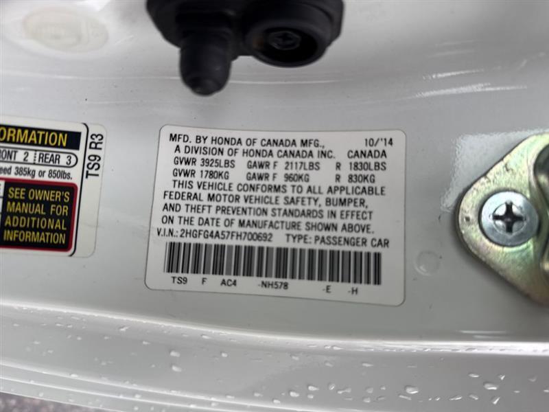 Honda Civic Si Coupe 6-Speed MT 2015