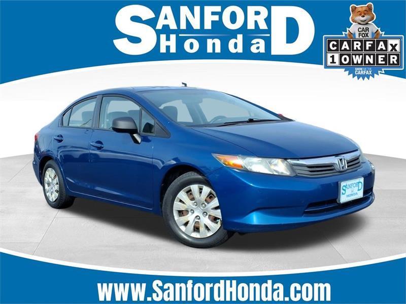 2012 Honda Civic LX Sedan 5-Speed AT