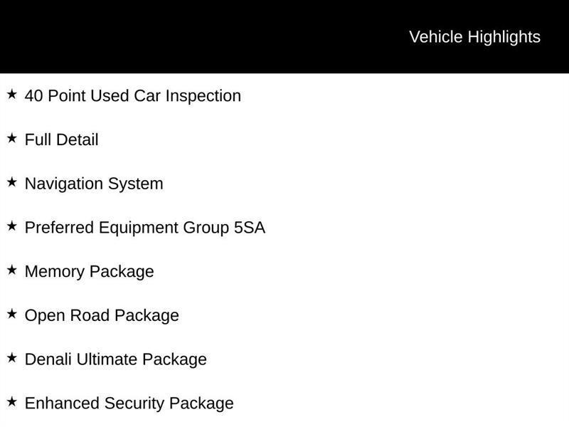 2019 GMC Yukon XL Denali 4WD