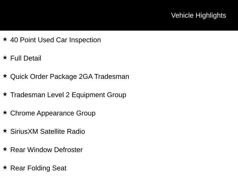 RAM 2500 Tradesman Crew Cab SWB 4WD 2023